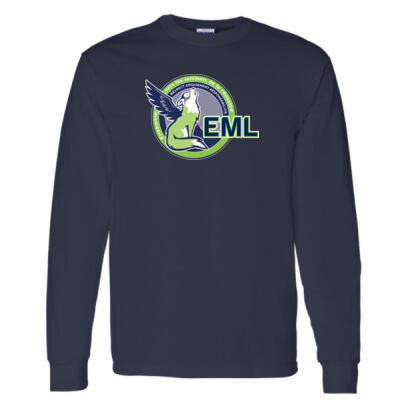 Gildan Unisex Howl Printed Long Sleeve Thumbnail